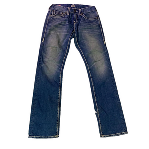 True Religion Men's Relaxed Jeans - Blue